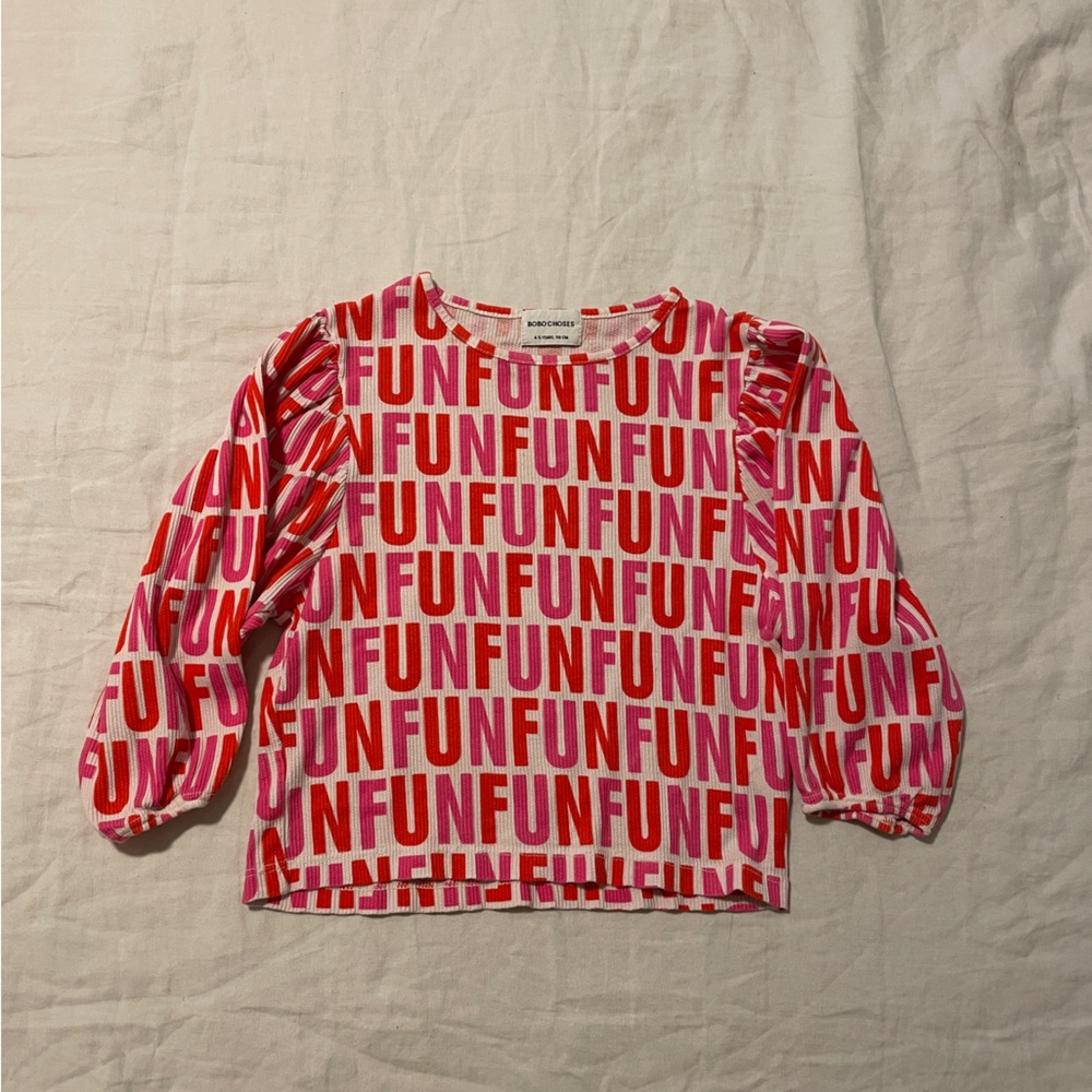 Bobo Choses Fun Print Top 4-5